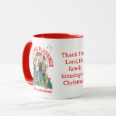 CHRISTMAS BLESSINGS FAMILY WIEDERSEHEN Matching Gr Tasse (Vorderseite Links)