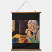 CHRISTMAS BLESSINGS TO ALL WANDTEPPICH MIT HOLZRAHMEN (Vorderseite)