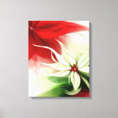 Christmas Bloom Frequency Sacred Poinsettia Leinwanddruck (Vorderseite)