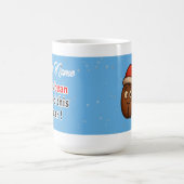 Christmas Blue Coffee Pub Kaffeetasse (Mittel)