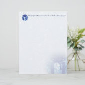 Christmas Blue Geschenkboxen Stationery (Stehend Vorderseite)