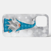 Christmas Blue Gnome Case-Mate iPhone Case (Rückseite (Horizontal))