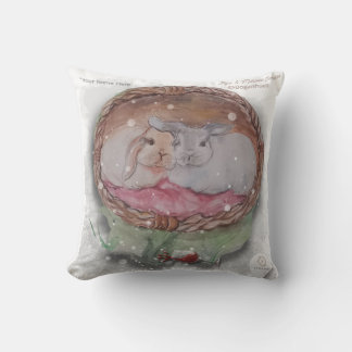 Christmas Boganhues "Pipa & Marlow" print Kissen