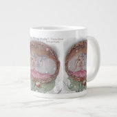 Christmas Boganhues Pipa & Marlow print Mug Jumbo-Tasse (Vorderseite Rechts)