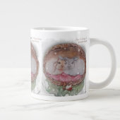 Christmas Boganhues Pipa & Marlow print Mug Jumbo-Tasse (Rechts)