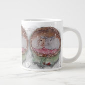 Christmas Boganhues Pipa & Marlow print Mug Jumbo-Tasse (Rechts)