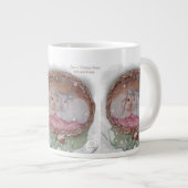 Christmas Boganhues Pipa & Marlow print Mug Jumbo-Tasse (Vorderseite Rechts)