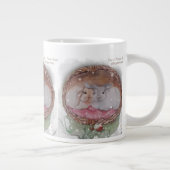 Christmas Boganhues Pipa & Marlow print Mug Jumbo-Tasse (Rechts)