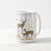 Christmas Boganhues Print Kaffeetasse (VorderseiteRechts)