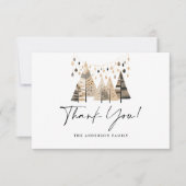 Christmas Boho Dankeskarte (Vorderseite)