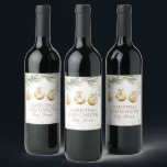 Christmas Boho Merry Little Baby Shower Weinetikett<br><div class="desc">Mit den Weinetiketten "Merry Little Baby" verleihen Sie Ihrer Babydusche einen festlichen Charme! Mit warmen Ferientönen und einem gemütlichen Design sind sie die perfekte Touch,  um diese fröhliche Saison im Stil zu feiern. Ideal für eine fröhliche Ansammlung!</div>