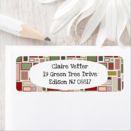 Christmas Boho Rectangle