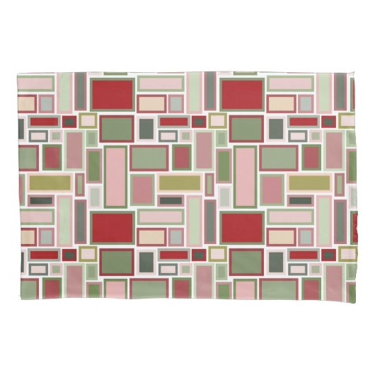 Christmas Boho Rectangle Kissenbezug (Vorderseite)