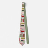 Christmas Boho Rectangle Krawatte (Vorderseite)