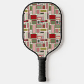 Christmas Boho Rectangle Pickleball Schläger (Vorderseite)