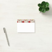 Christmas Boho Rectangle Post-it Klebezettel (Büro)