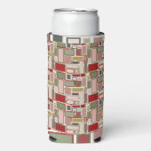 Christmas Boho Rectangle Selters Dosenkühler (Seltzer Vorderseite)