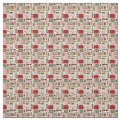 Christmas Boho Rectangle Stoff (Muster)