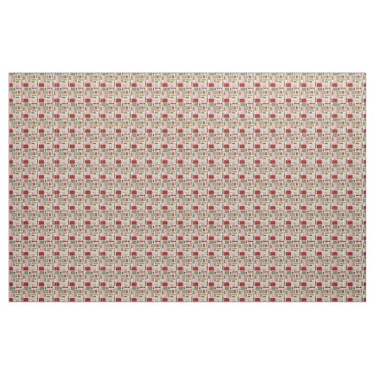 Christmas Boho Rectangle Stoff (Fat Quarter (45,7 x 55,9 cm))