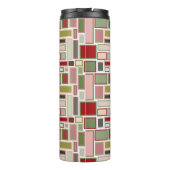 Christmas Boho Rectangle Thermosbecher (Rückseite)