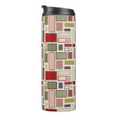 Christmas Boho Rectangle Thermosbecher (Nach rechts gedreht)