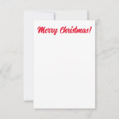 Christmas Boston Terrier Dolly Karte (Rückseite)