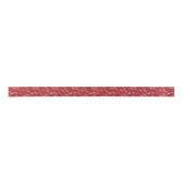 Christmas Boston Terrier Satin Ribbon Satinband (Vorderseite)