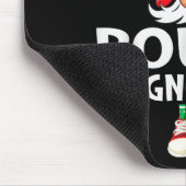 Christmas Bougie Gnome X-mas Family Matching Mousepad (Ecke)