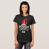 Christmas Bougie Gnome X-mas Family Matching T-Shirt (Vorne ganz)