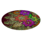 Christmas Bouquet Charcuterie Board Schneidebrett (Ecke)