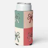 christmas bow conquette selters dosenkühler (Seltzer Rückseite)