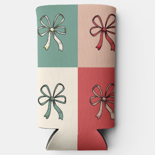 christmas bow conquette selters dosenkühler (Vorderseite)