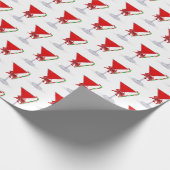 Christmas Bow On Holiday Martini with Candy Cane Geschenkpapier (Ecke)