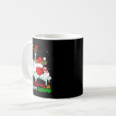 Christmas Bowling Squad Dabbing Santa Elf Bowling Kaffeetasse (Vorderseite Links)