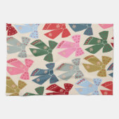 Christmas Bows Coquette Geschirrtuch (Horizontal)