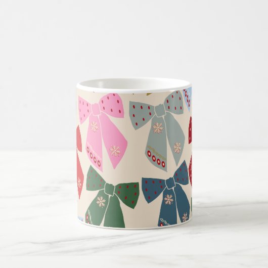 Christmas Bows Coquette Kaffeetasse (Mittel)