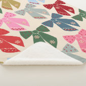 Christmas Bows Coquette Sherpadecke (3/4)