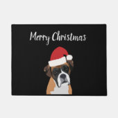 Christmas Boxer Fußmatte (Vorderseite)