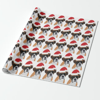 Christmas Boxer Geschenkpapier