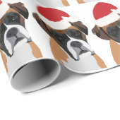 Christmas Boxer Geschenkpapier (Rolleneckpunkt)