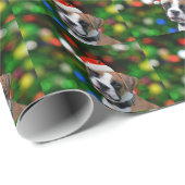 Christmas Boxer Geschenkpapier (Rolleneckpunkt)