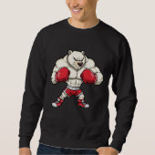 Christmas Boxing Bear – Holiday Fighter Tee (Vorderseite)