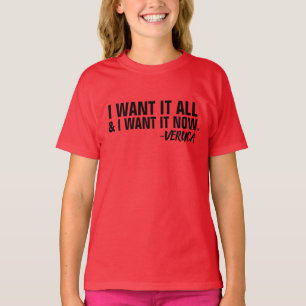 CHRISTMAS BRAT WOLLTE ICH ES ALLE DAMEN MÄDCHEN T T-Shirt