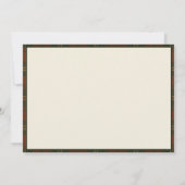 Christmas Bridesmaid Proposal Festive Holiday  Karte (Rückseite)