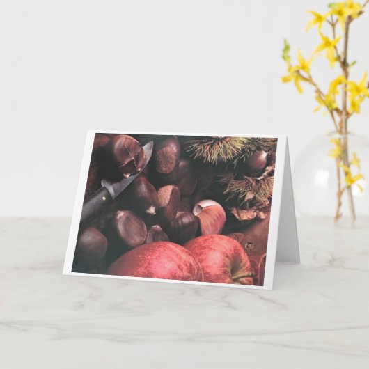 CHRISTMAS BRINGS ERINNERUNGEN & ERINNERUNGEN DER F KARTE (Gelbe Blume)