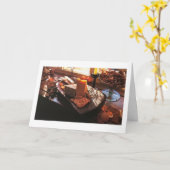 CHRISTMAS BRINGS ERINNERUNGEN UND ERINNERUNGEN VON KARTE (Gelbe Blume)