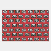 Christmas Bristol Christmas Trio Geschenkpapier Set (Vorderseite 3)