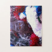 Christmas British Blue Puzzle (Vertikal)