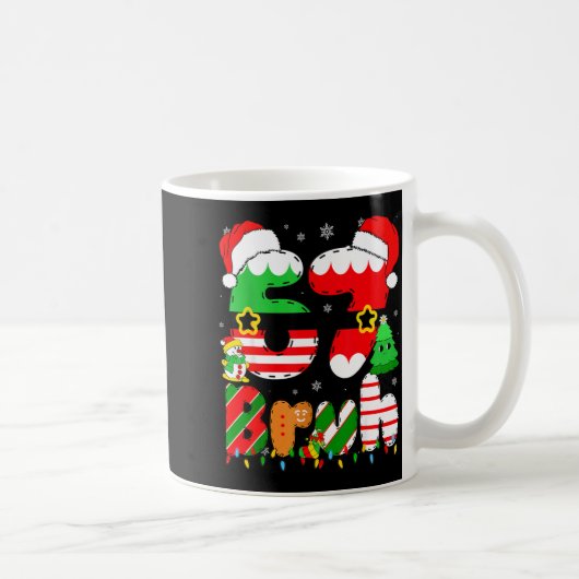 Christmas Bruh 67 Six Seven 6 7 Meme Funny Boy Gir Kaffeetasse (Rechts)