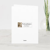 Christmas Buck Feiertagskarte (Rückseite)